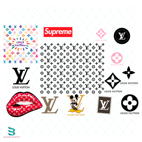 Louis Vuitton Bundle Svg, LV Logo Svg, LV Svg, LV Clipart - - Inspire Uplift