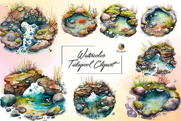 Tidepool Watercolor Pad