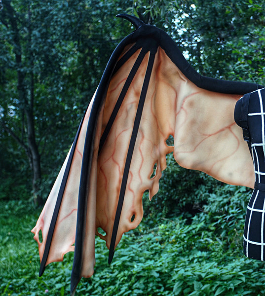 halloween outlook, Jeepers Creepers wings, halloween costume, devil wings, halloween accessory, horror wings cosplay, anime cosplay wings, Jeepers Creepers, Vam