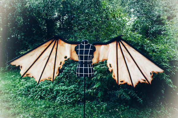 halloween outlook, Jeepers Creepers wings, halloween costume, devil wings, halloween accessory, horror wings cosplay, anime cosplay wings, Jeepers Creepers, Vam