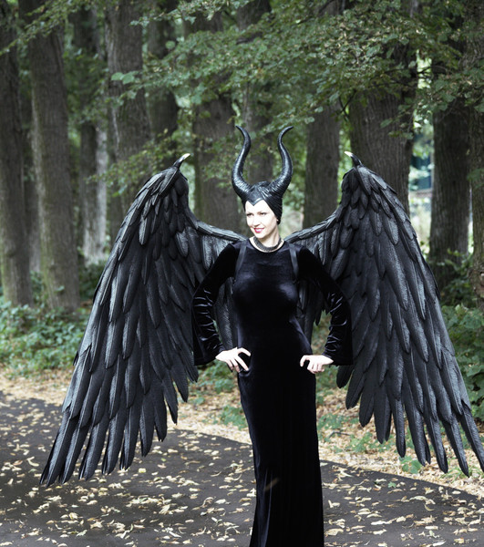 demon wings costume