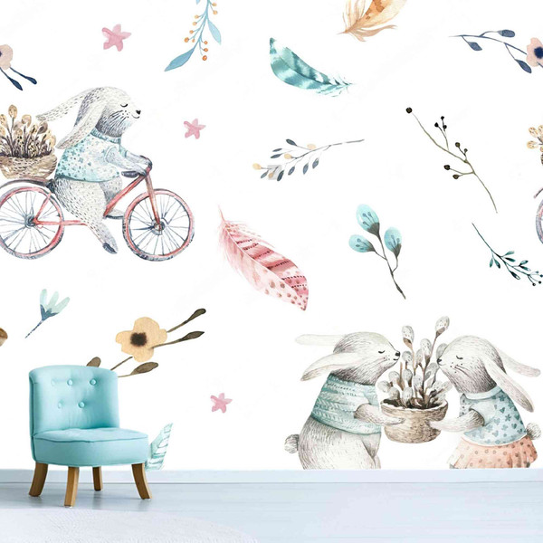 rabbit-mural-wallpaper-playful-bunnies.jpg