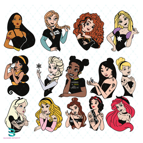 Sticker Disney Princesses 90 Stickers