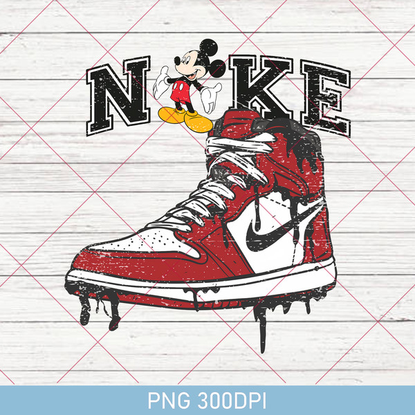 Mickey Nike PNG, Disney Nike PNG, Mickey Shoes Logo Nike PNG - Inspire ...