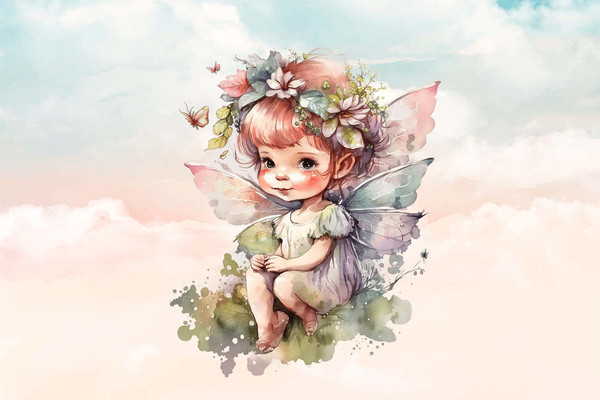cute baby fairies drawings