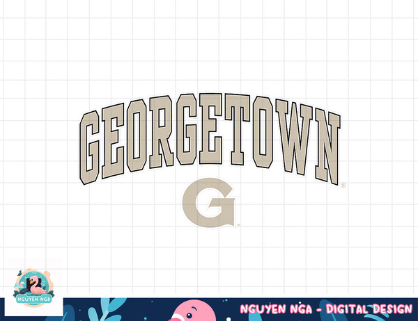 Georgetown Hoyas Arch Over Navy Officially Licensed  png, sublimation.jpg