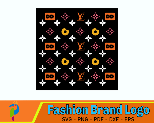 LV Logo Embroidery Design  Louis Vuitton Embroidery Pattern