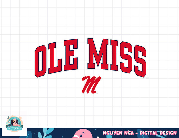 Mississippi Ole Miss Rebels Womens Arch Over Navy  png, sublimation.jpg