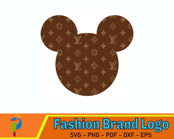 Mickey Louis Vuitton Svg Bundle , Bundle Brand Logo Svg, Brand Logo Svg,  Louis Vuitton svg