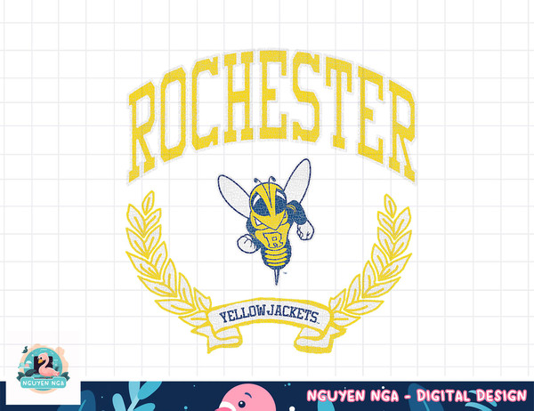 Rochester Yellowjackets Victory Vintage Navy  png, sublimation.jpg