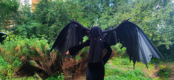 halloween outlook, Bat wings cosplay, halloween costume, toothless cosplay, halloween accessory, horror wings cosplay, dragon wings cosplay, Vampire wings, Batm