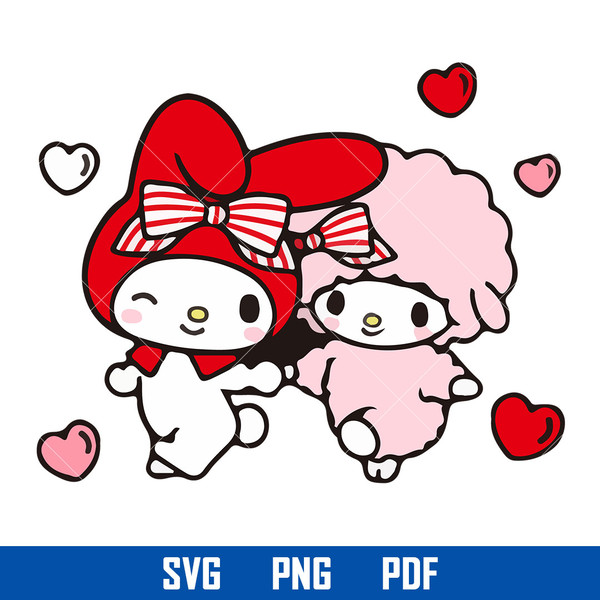 Hello Kitty Friends Svg, Hello Kitty Svg, Kawaii Kitty Cat S - Inspire  Uplift