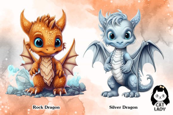 cool baby dragons to draw