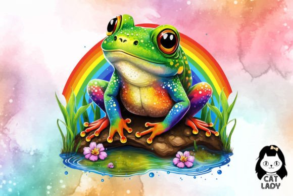 rainbow frog