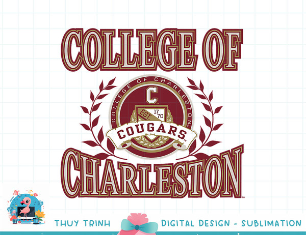 Charleston Cougars Laurels Officially Licensed T-Shirt copy.jpg