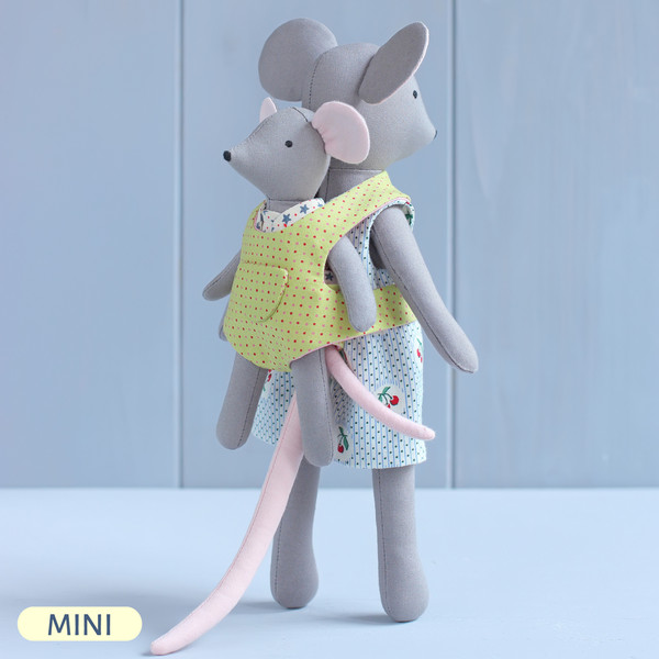 PDF Baby Carrier for Mini Doll Sewing Pattern - Inspire Uplift