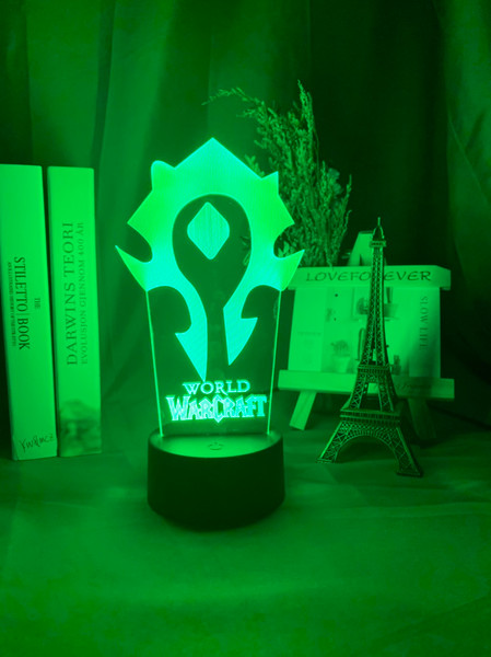  World of Warcraft Horde Night lights, Horde sign, WoW Classic :  Handmade Products