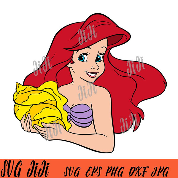 The-Little-Mermaid-Catrina-SVG,-Disney-Ariel-Catrina-SVG,-The-Little-Mermaid-SVG.jpg