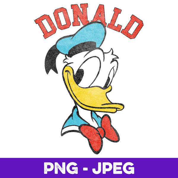 donald duck happy