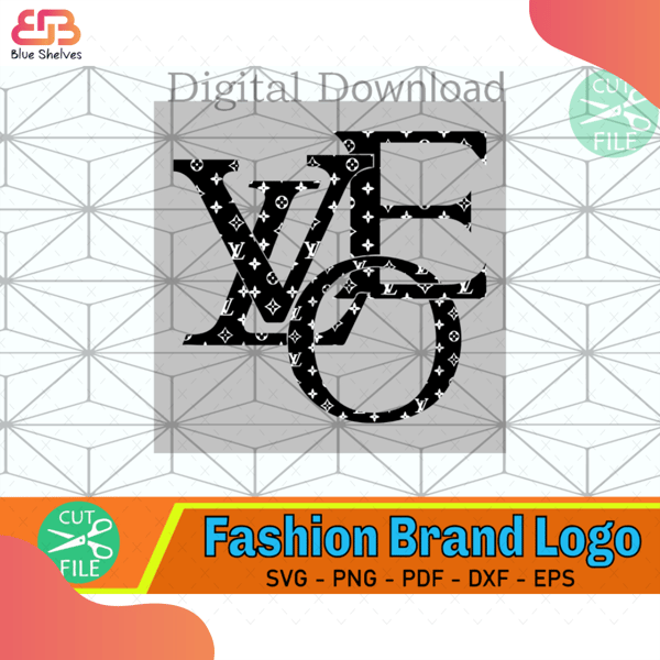 Louis Vuitton Love Bundle Svg, Logo Svg, Love Svg, Louis Vuitton Svg, LV  Wrap Svg, Fi