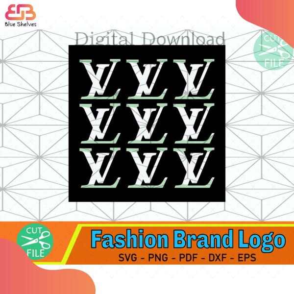 Louis Vuitton SVG, LV svg, Louis Vuitton svg wrap, Louis Vuitton