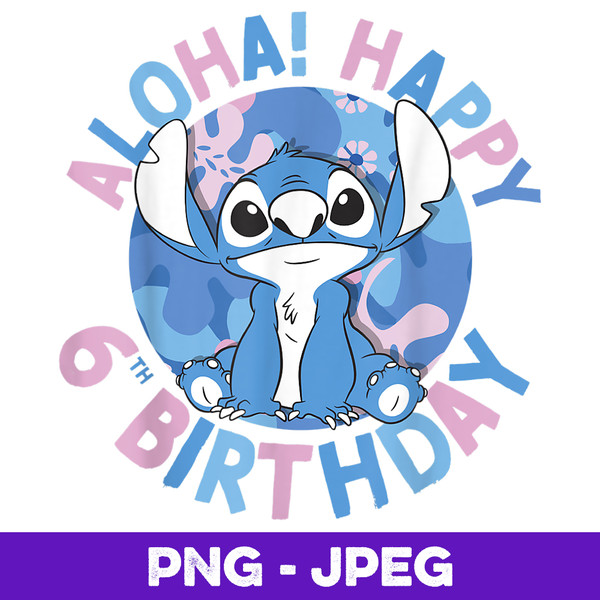 stitch happy birthday