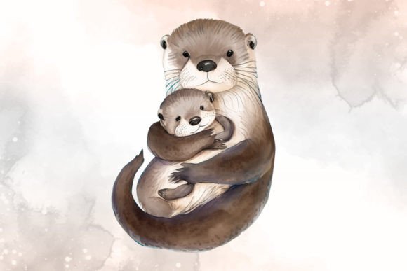 otter clipart