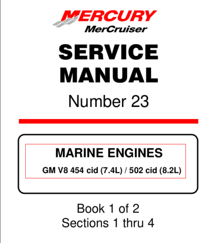 Mercury Mercruiser Service Manual V8, MCM 454 Mag MPI , 502, 7.4L 8.2L #23.png