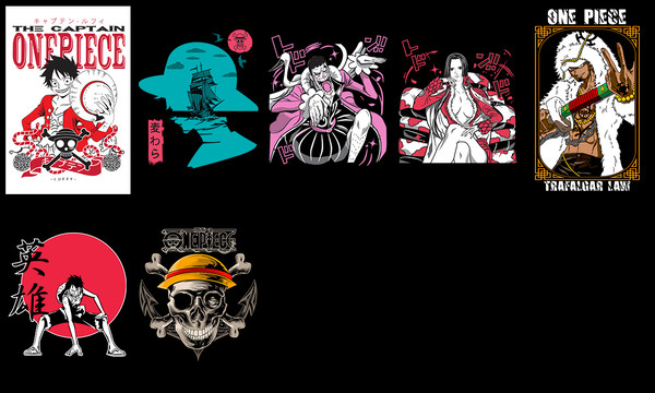 37 ONE PIECE ANIME VECTORS TSHIRT DESIGNS BUNDLE 1 MOCKUP5.jpg