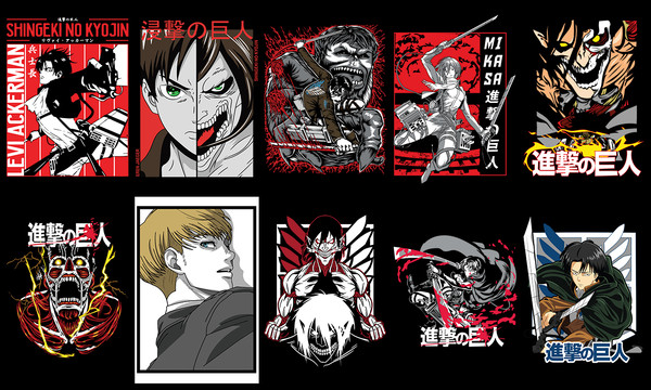 50 ATTACK ON TITAN VECTOR T-SHIRT DESIGNS BUNDLE 1 MOCKUP3.jpg