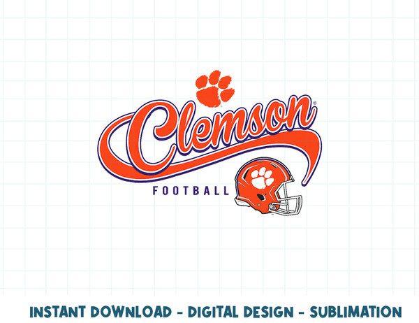 Clemson Tigers Football Goodness White Officially Licensed  .jpg