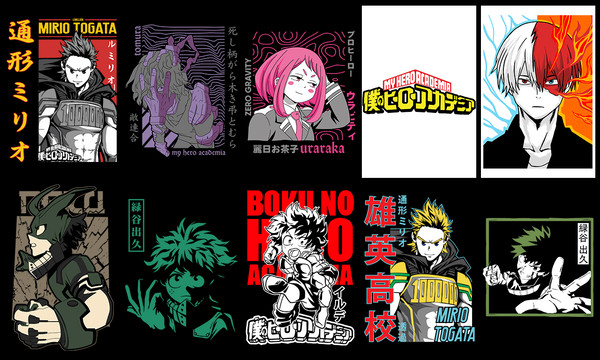 37 MY HERO ACADEMIA VECTOR T-SHIRT DESIGNS BUNDLE 1 MOCKUP4.jpg