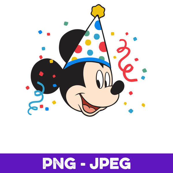 mickey mouse birthday png