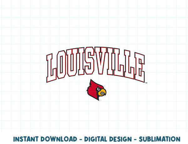 Kids Louisville Cardinals Kids Arch Over Red  .jpg