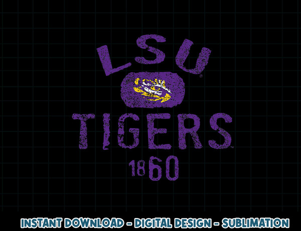 LSU Tigers 1860 Vintage Heather Gray  .jpg