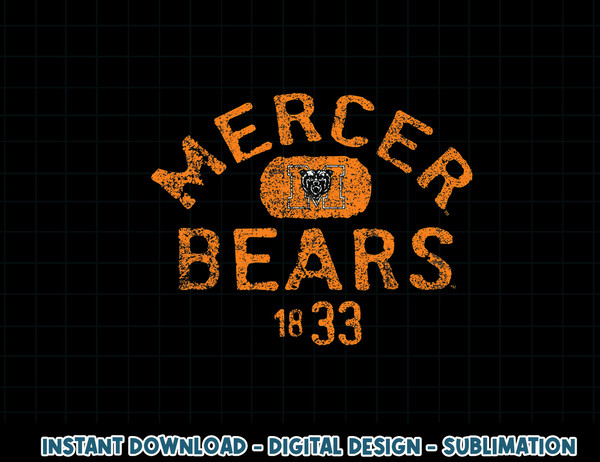 Mercer Bears Vintage 1883 Logo Officially Licensed  .jpg