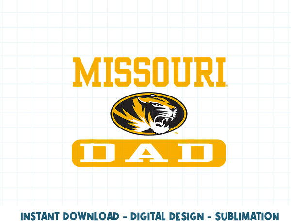 Missouri Tigers Dad Officially Licensed  .jpg