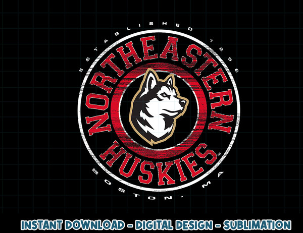 North Eastern Huskies Showtime Logo Officially Licensed  .jpg