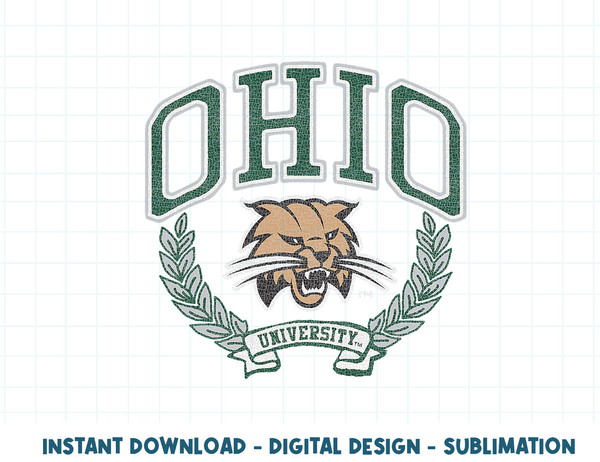 Ohio Bobcats Victory Vintage White  .jpg