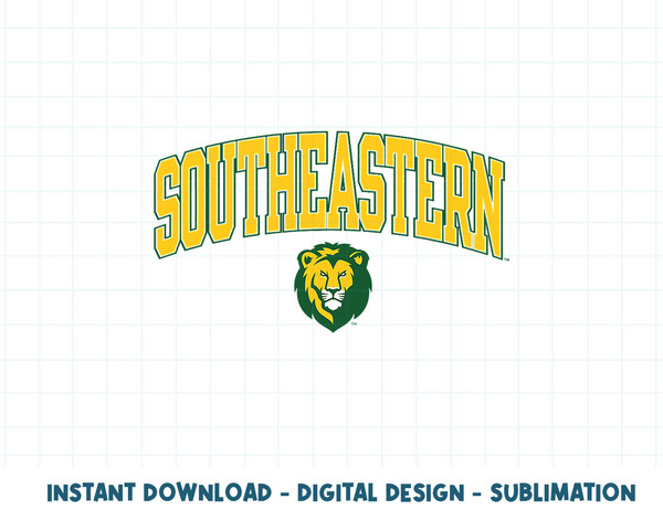 Southeastern Louisiana Lions Arch Over Officially Licensed  .jpg