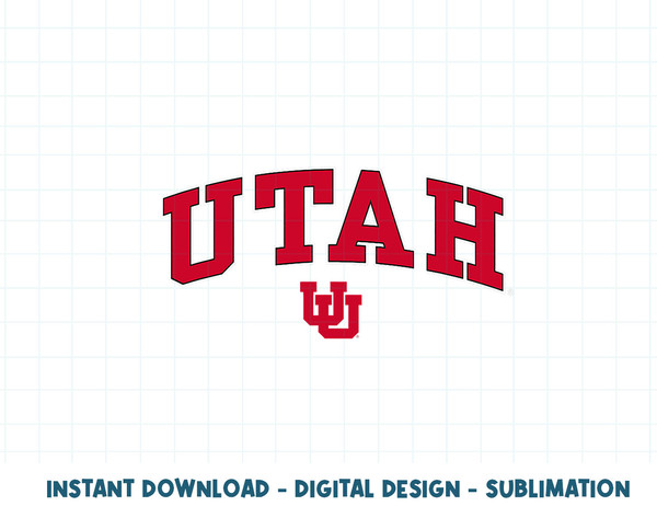 Utah Utes Arch Over Dark Heather Officially Licensed  .jpg