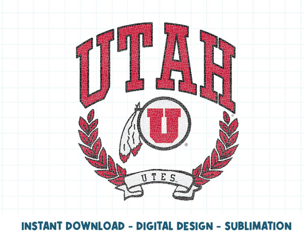 Utah Utes Icon Victory Vintage Logo  .jpg