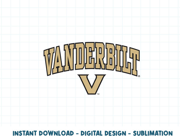 Vanderbilt Commodores Arch Over Logo Pink  .jpg