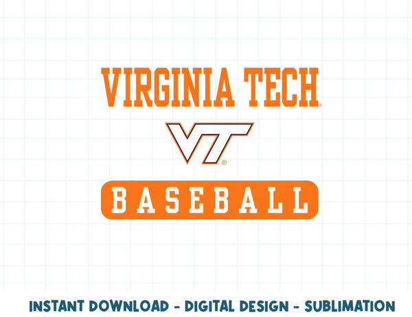 Virginia Tech Hokies Baseball Officially Licensed  .jpg