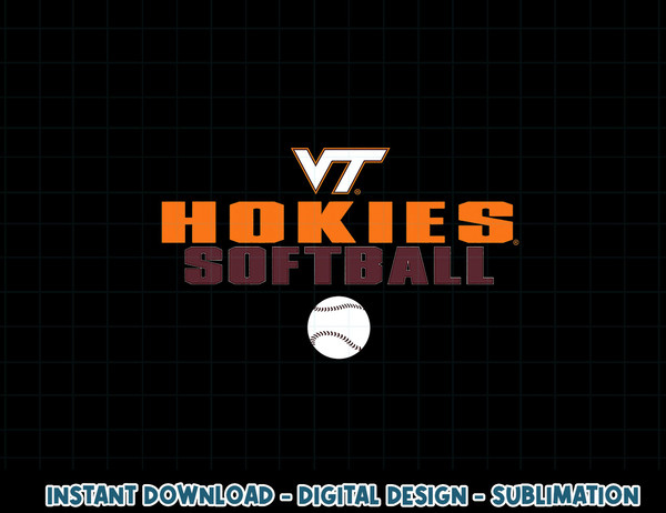 Virginia Tech Hokies Softball Homerun Officially Licensed  .jpg