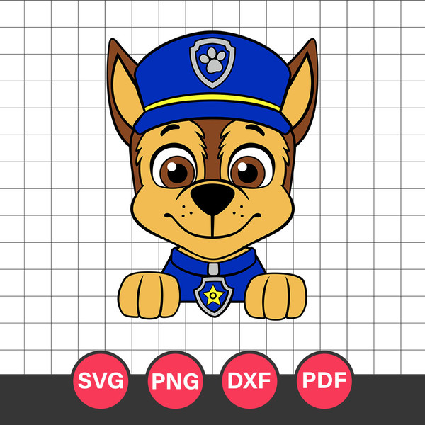 paw patrol characters chase