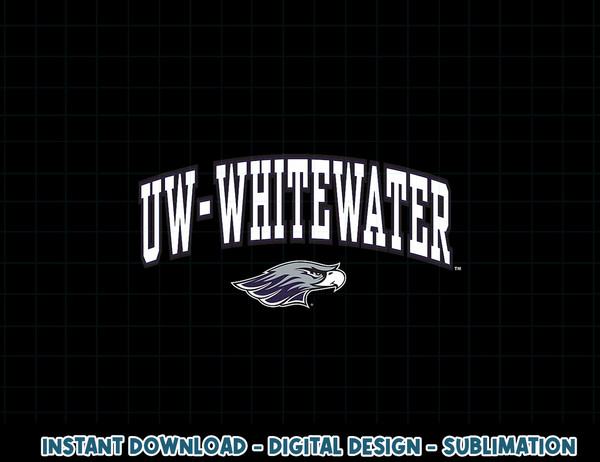 Wisconsin Whitewater Warhawks Arch Over Officially Licensed  .jpg