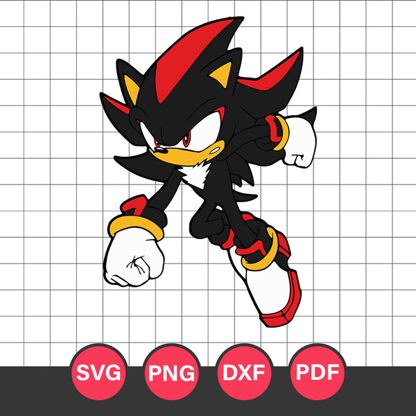 Shadow Face Svg, Sonic The Hedgehog Svg, Cartoon Svg, Png Dx