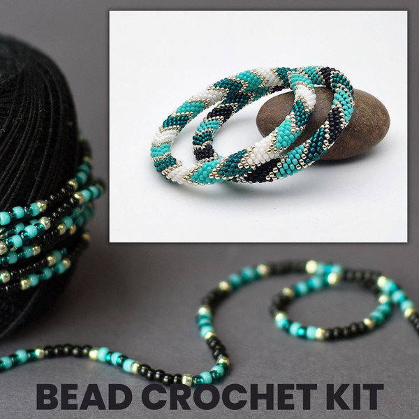 DIY Friendship Bracelet Kit: Beaded Bracelet