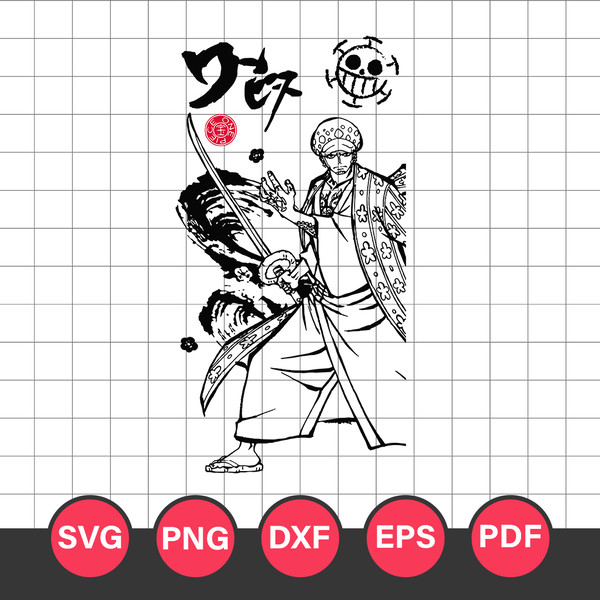 One Piece Zoro Svg, Anime Cartoon Svg, One Piece Svg, Rorono - Inspire  Uplift